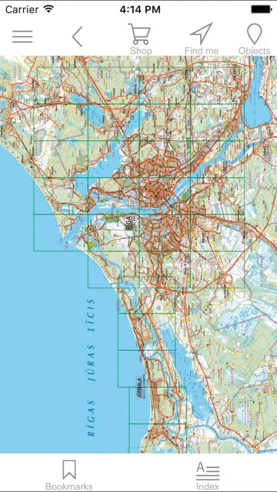 Ảnh chụp màn hình của Riga and Jurmala