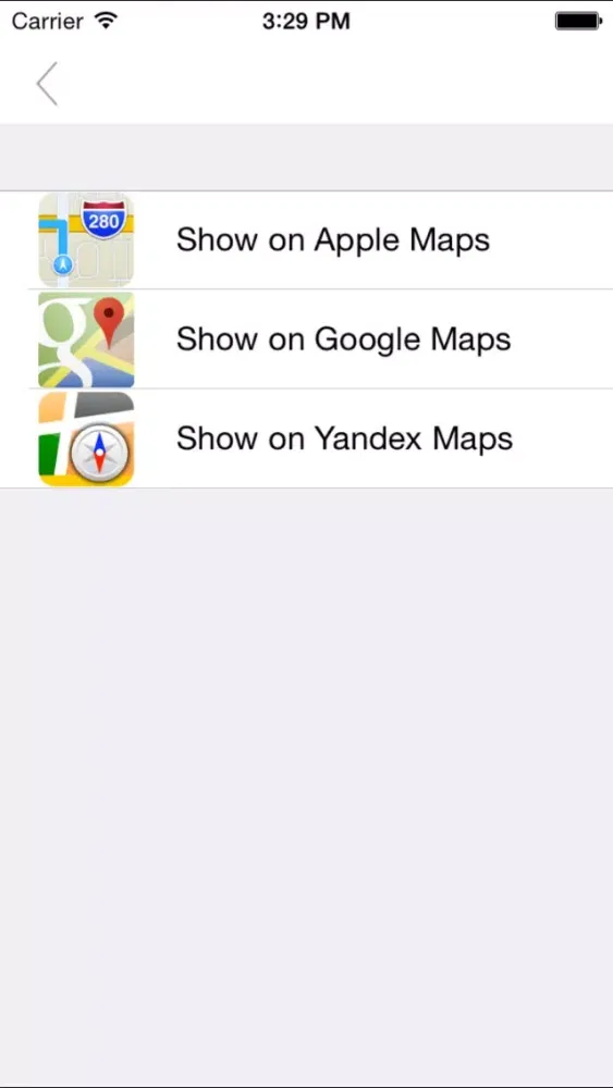 South Africa. Road map. Screenshots