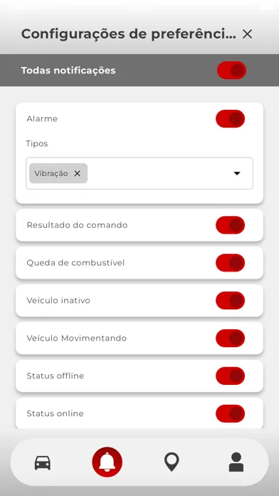 Captures d'écran de VB Track Brasil