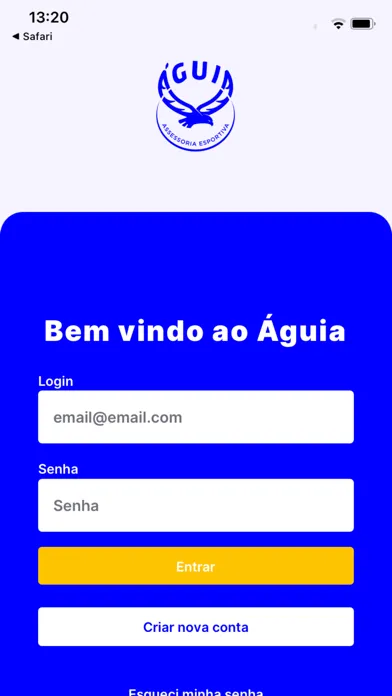 Capturas de pantalla de Aguia Assessoria Esportiva