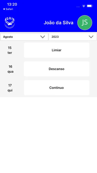 Capturas de pantalla de Aguia Assessoria Esportiva