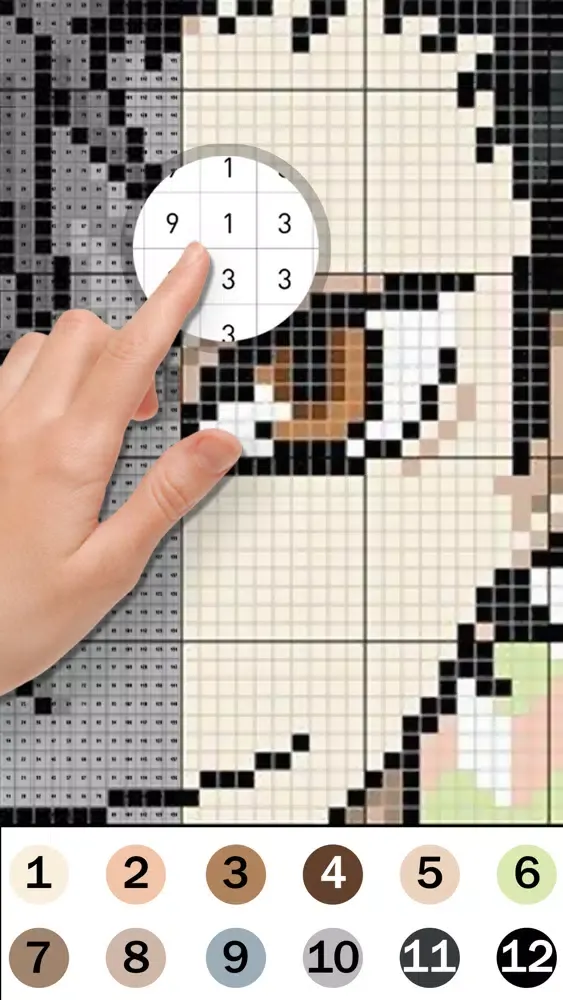 تصاویر ANIME Color by Number Book