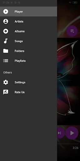 Screenshot di Simple Music Player+