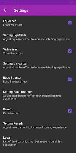 Screenshot di Simple Music Player+