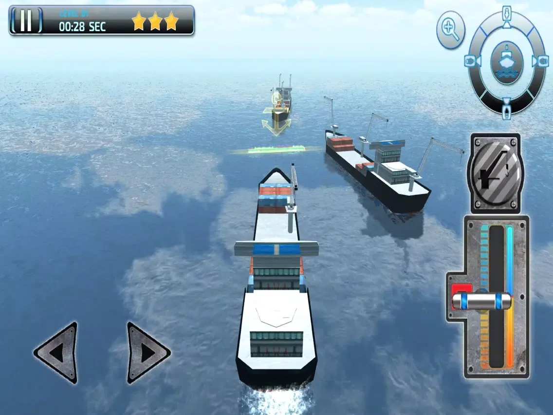 Big Ship Parking Simulator - Ocean Container Shipping Cargo Boat Game PRO iPad  Screenshots