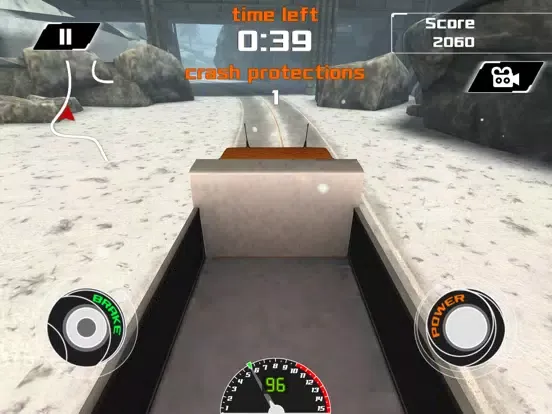 Screenshot di 3D Snow Plow Racing- Extreme Off-Road Winter Race Simulator Free Version iPad 