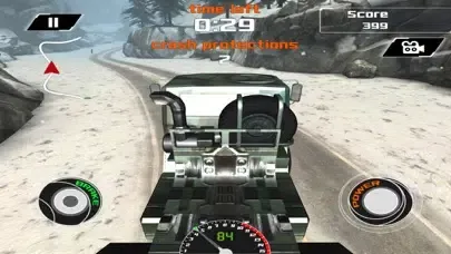 Screenshot di 3D Snow Plow Racing- Extreme Off-Road Winter Race Simulator Free Version