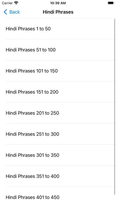 Learn Hindi through Tamil स्क्रीनशॉट