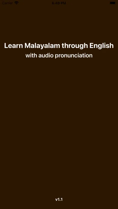 Скриншоты Learn Malayalam Language