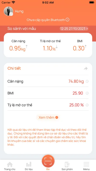 Tangkapan skrin Aguri Fitness