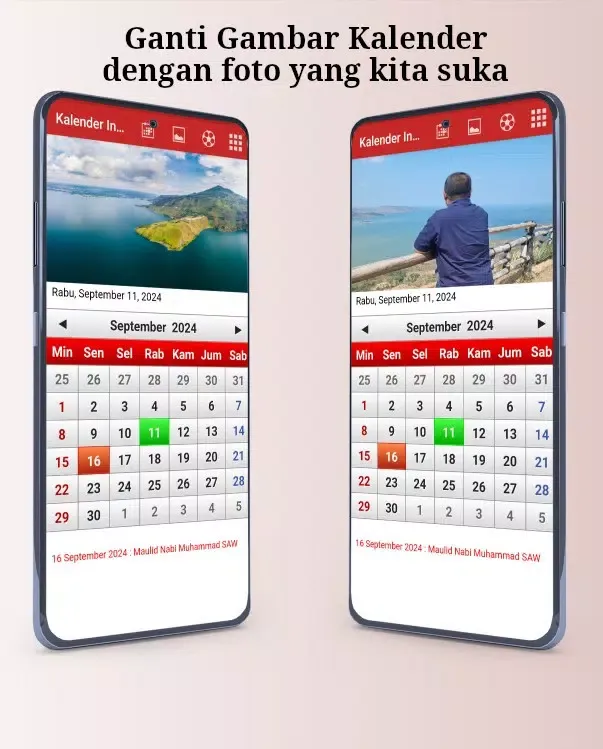 Indonesia Calendar Screenshots