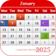 Cambodia Calendar 2025