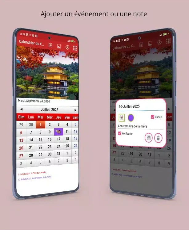 Canada Calendrier 2025 Ekran Görüntüleri
