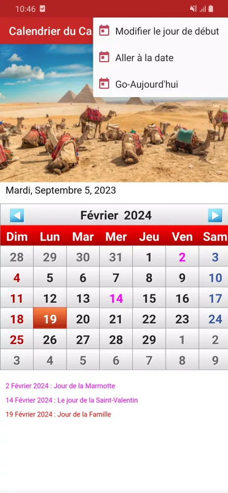 Canada Calendrier 2025 Ekran Görüntüleri
