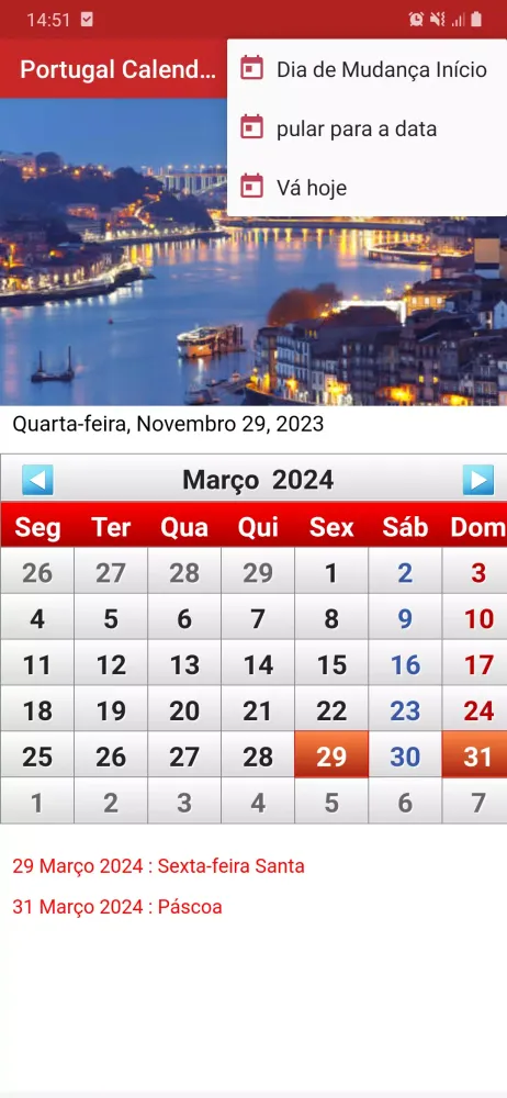 صور Portugal Calendário 2025