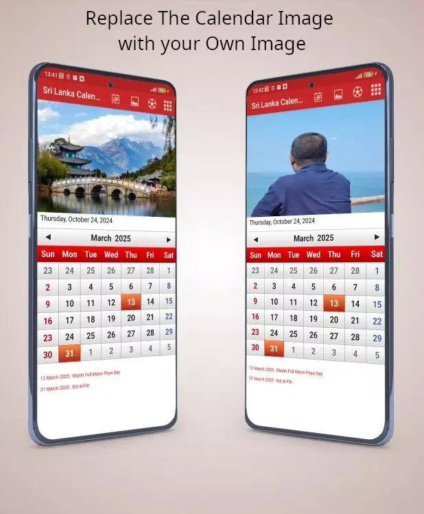 Sri Lanka Calendar 2025 Screenshots