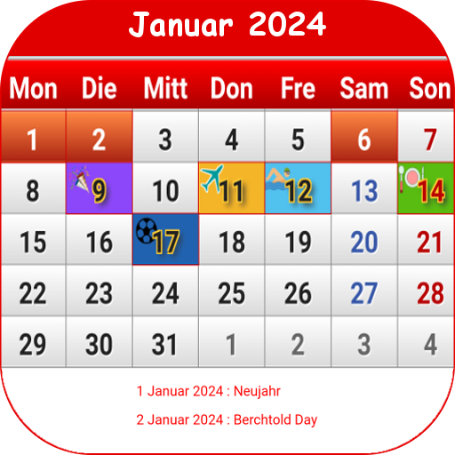 Switzerland Calendar 2023