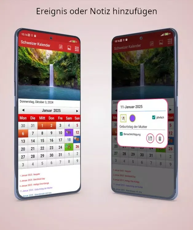 Switzerland Calendar 2023 স্ক্রিনশট