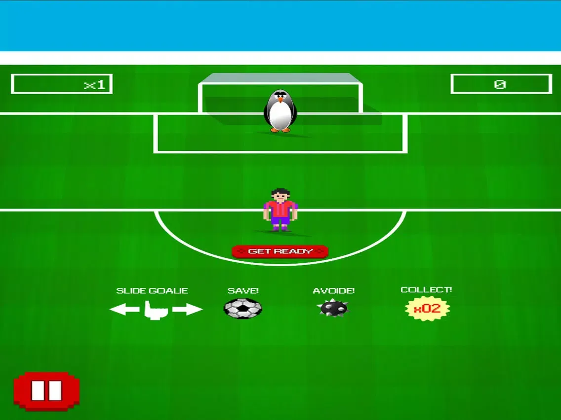 Penguin Goalie iPad 應用截圖