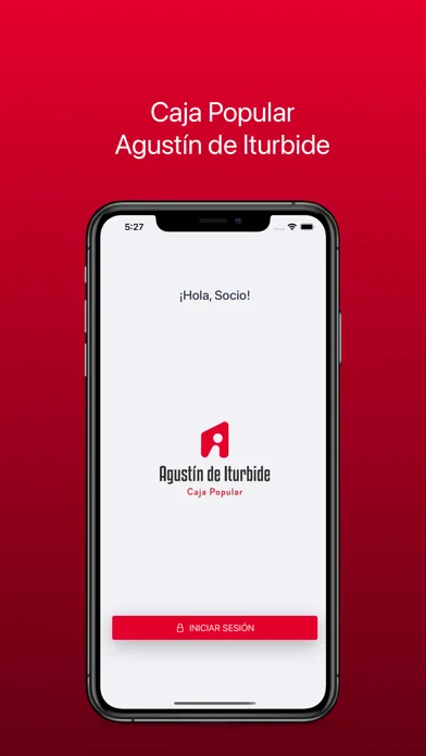 Tangkapan layar Caja Iturbide