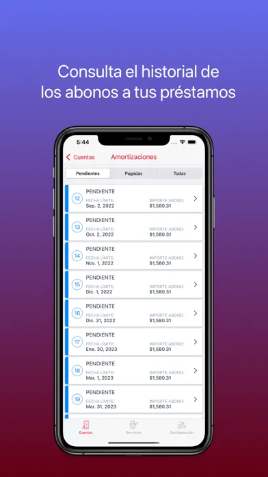 Tangkapan layar Caja Iturbide