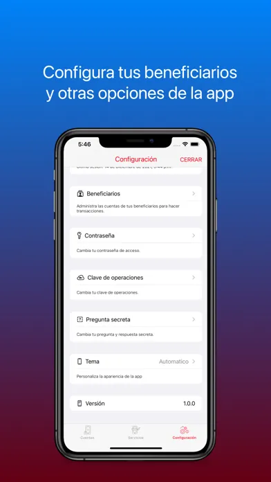 Tangkapan layar Caja Iturbide