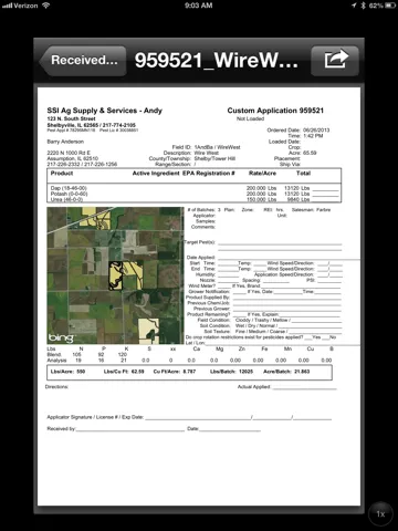 Agvance Job Manager iPad  스크린샷