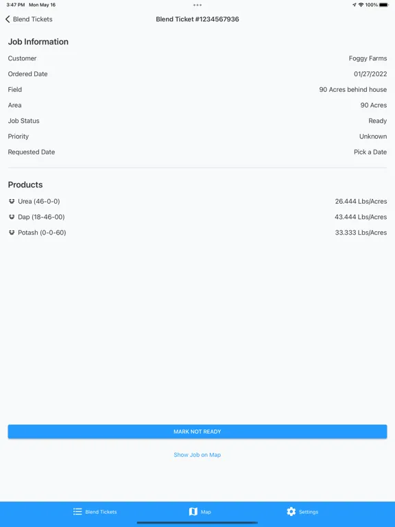 Agvance Inform iPad  Screenshots