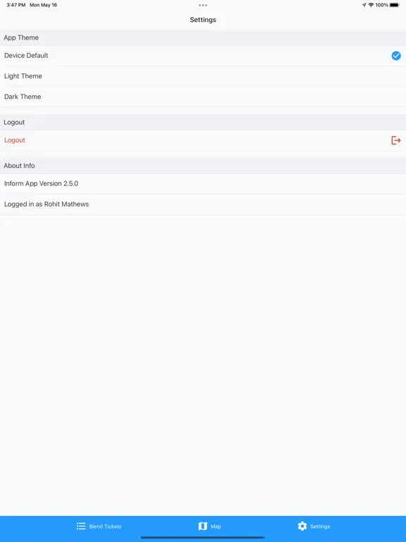 Agvance Inform iPad  Screenshots