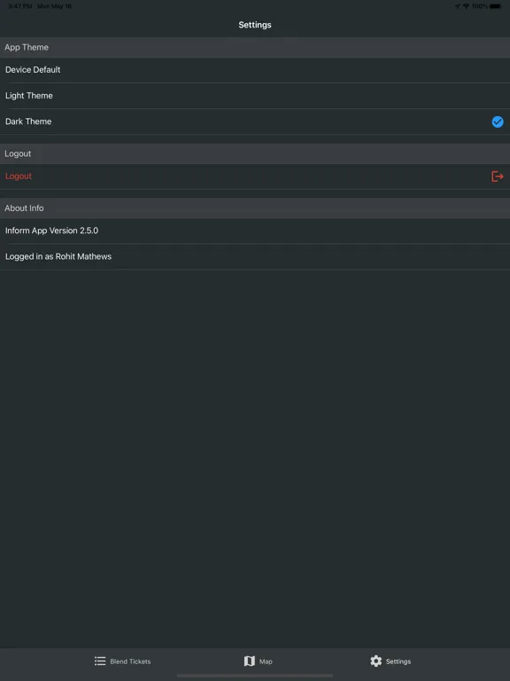 Agvance Inform iPad  Screenshots