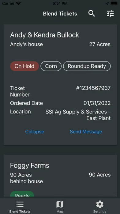 Agvance Inform Screenshots