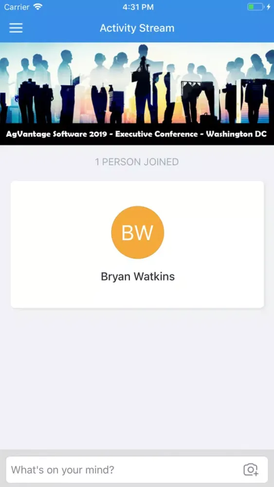 AgVantage Conferences Screenshots