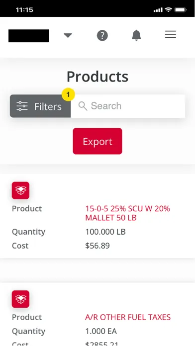 AgVantage FS – myFS Screenshots