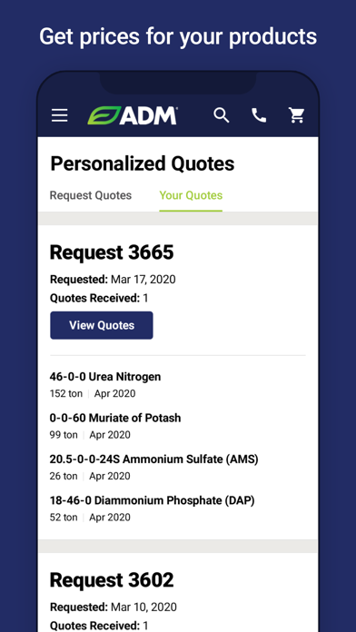 ADM Fertilizer Screenshots