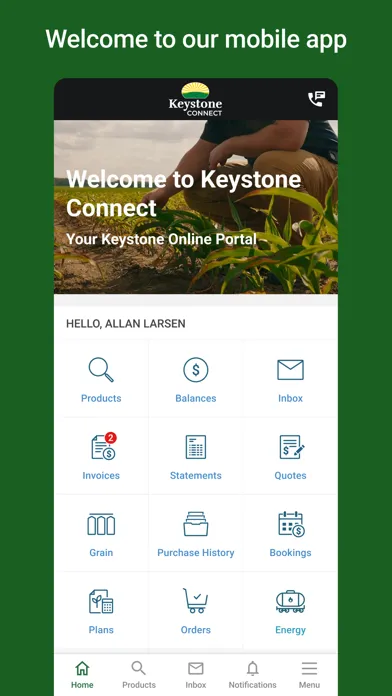 Keystone Connect سکرین شاٹس