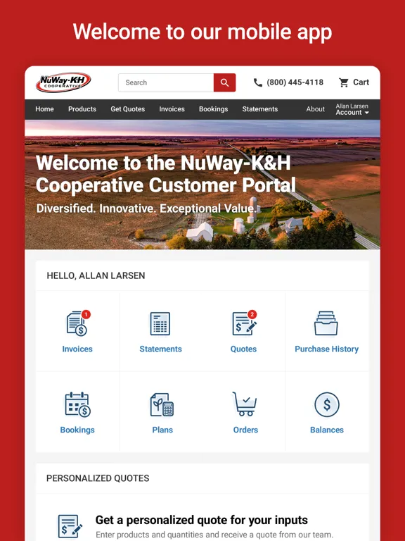 NuWay-K&H Cooperative iPad 應用截圖