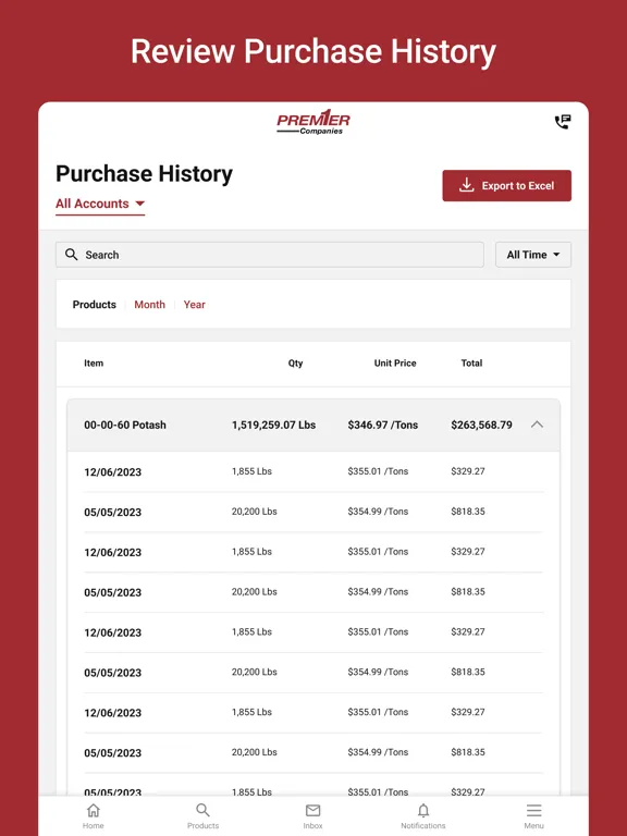 Premier Connect iPad  سکرین شاٹس