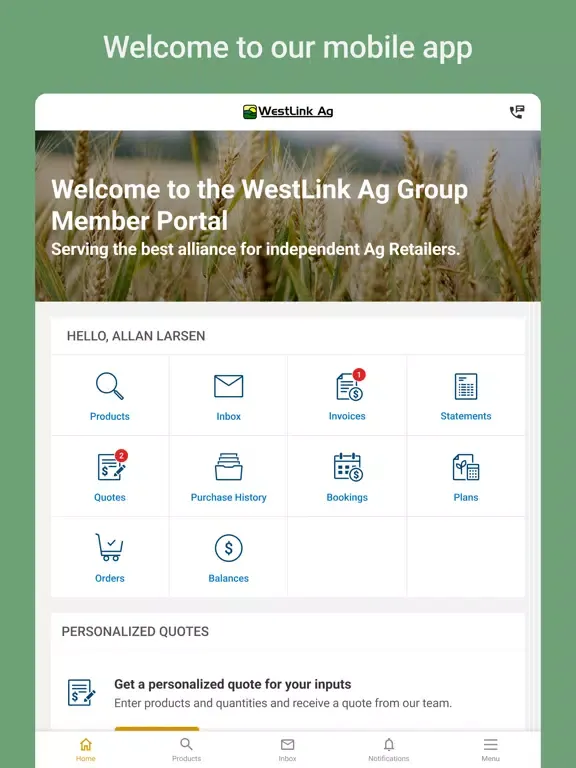 صور WestLink Ag Group iPad 