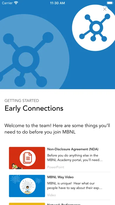 Capturas de pantalla de MBNL Academy