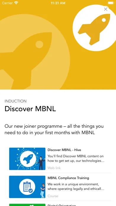 Capturas de pantalla de MBNL Academy