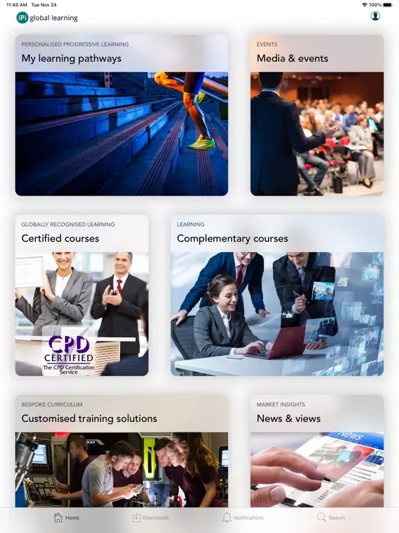 iPi global learning iPad 應用截圖