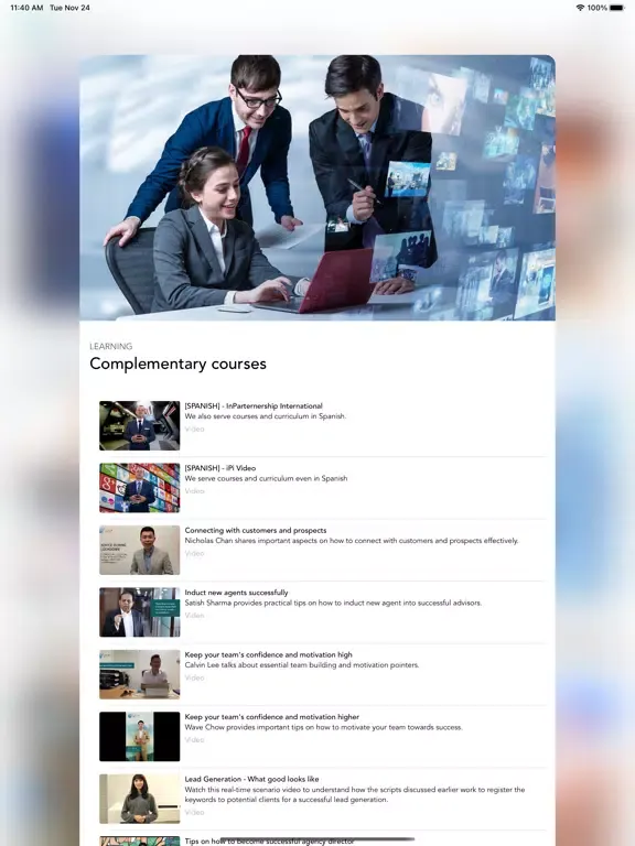 iPi global learning iPad 應用截圖