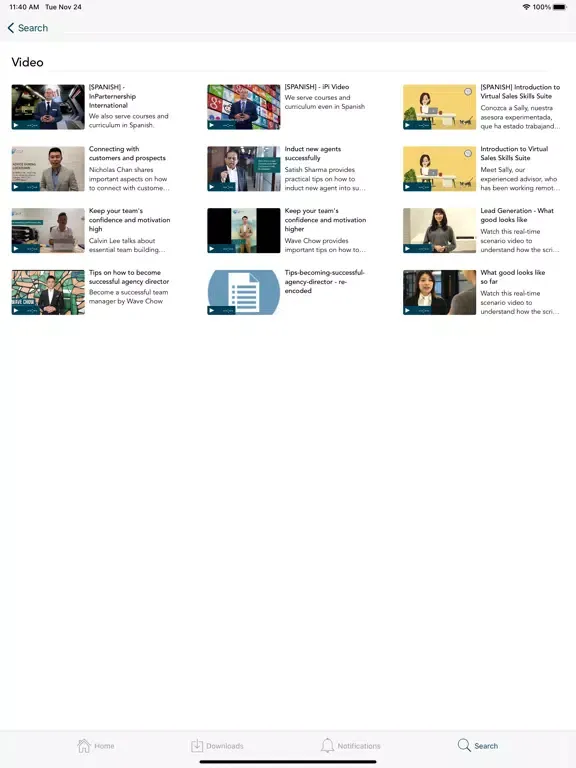 iPi global learning iPad 應用截圖