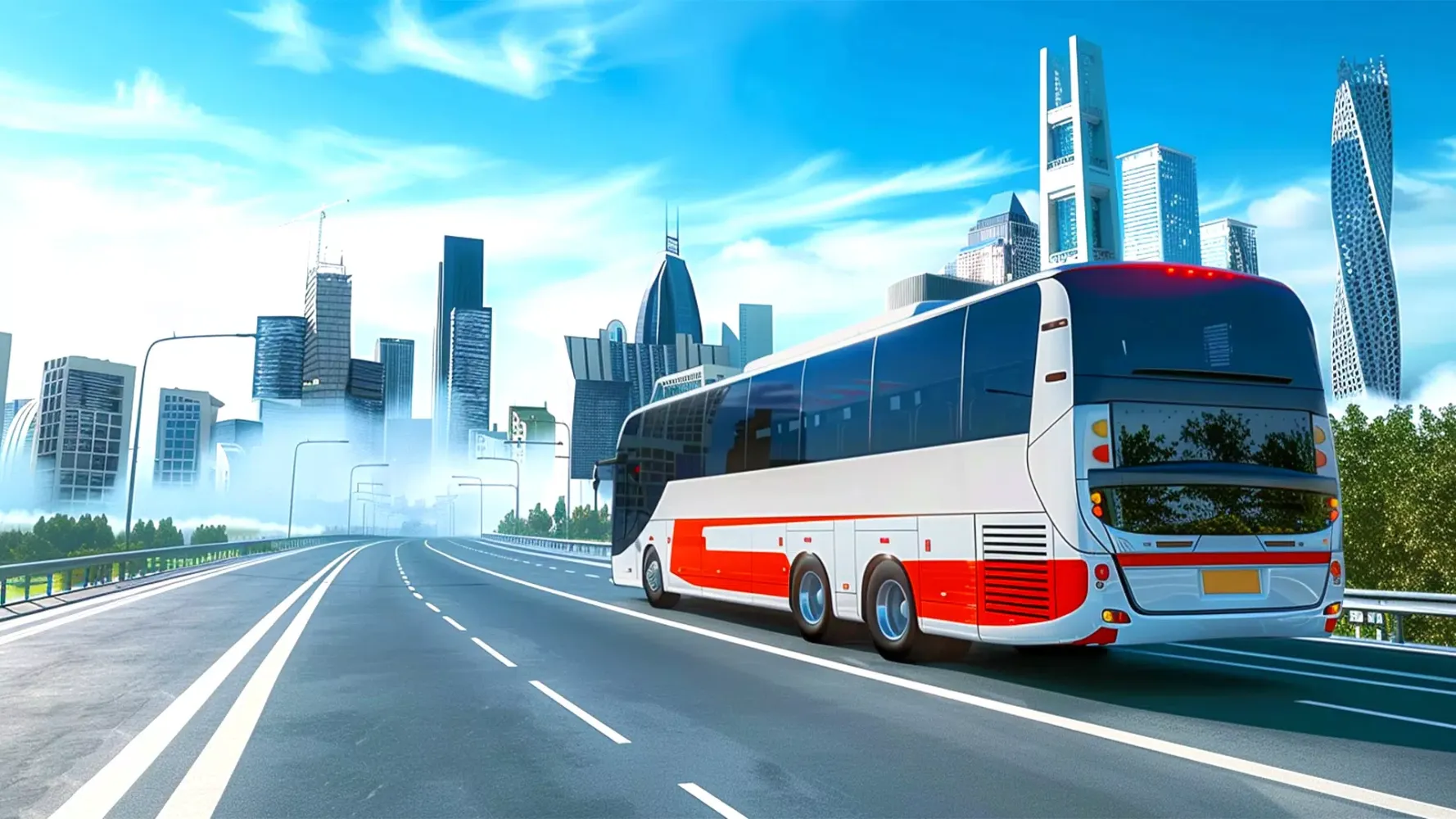 Real Bus simulator 3d game Screenshots