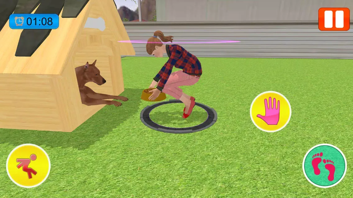 Ảnh chụp màn hình của Virtual Villagers Mom Life