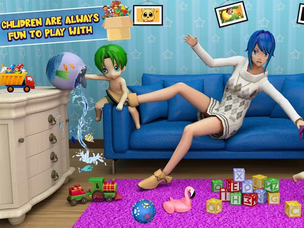 Baby Twins Mom Life iPad 应用截图