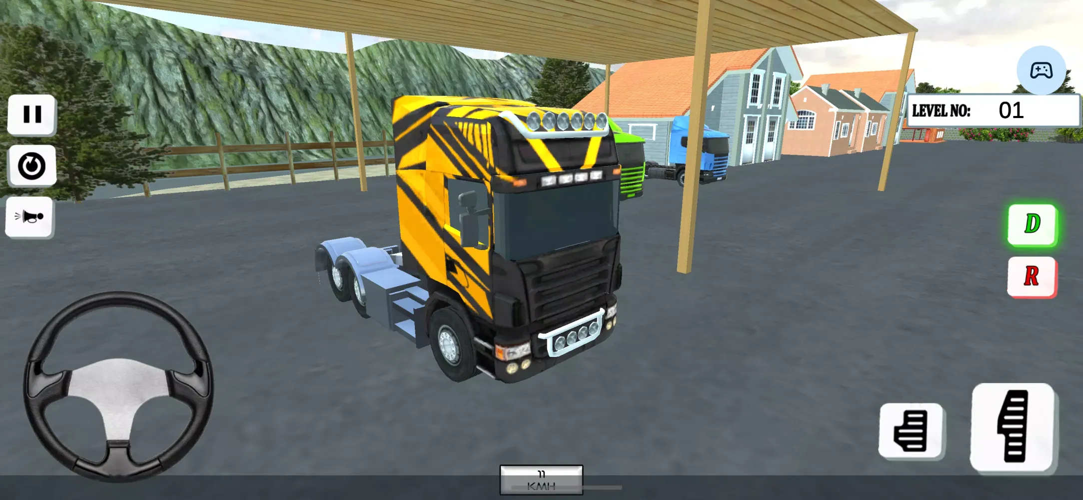 Captures d'écran de Cargo Truck Driver Game 3D IDT