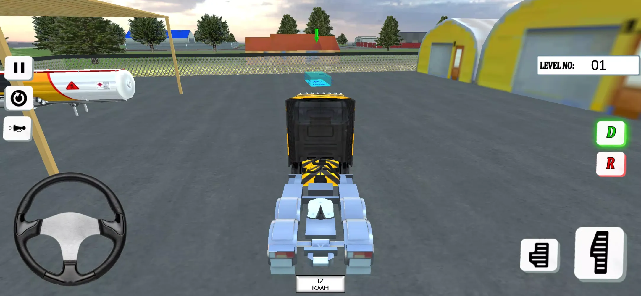 Captures d'écran de Cargo Truck Driver Game 3D IDT