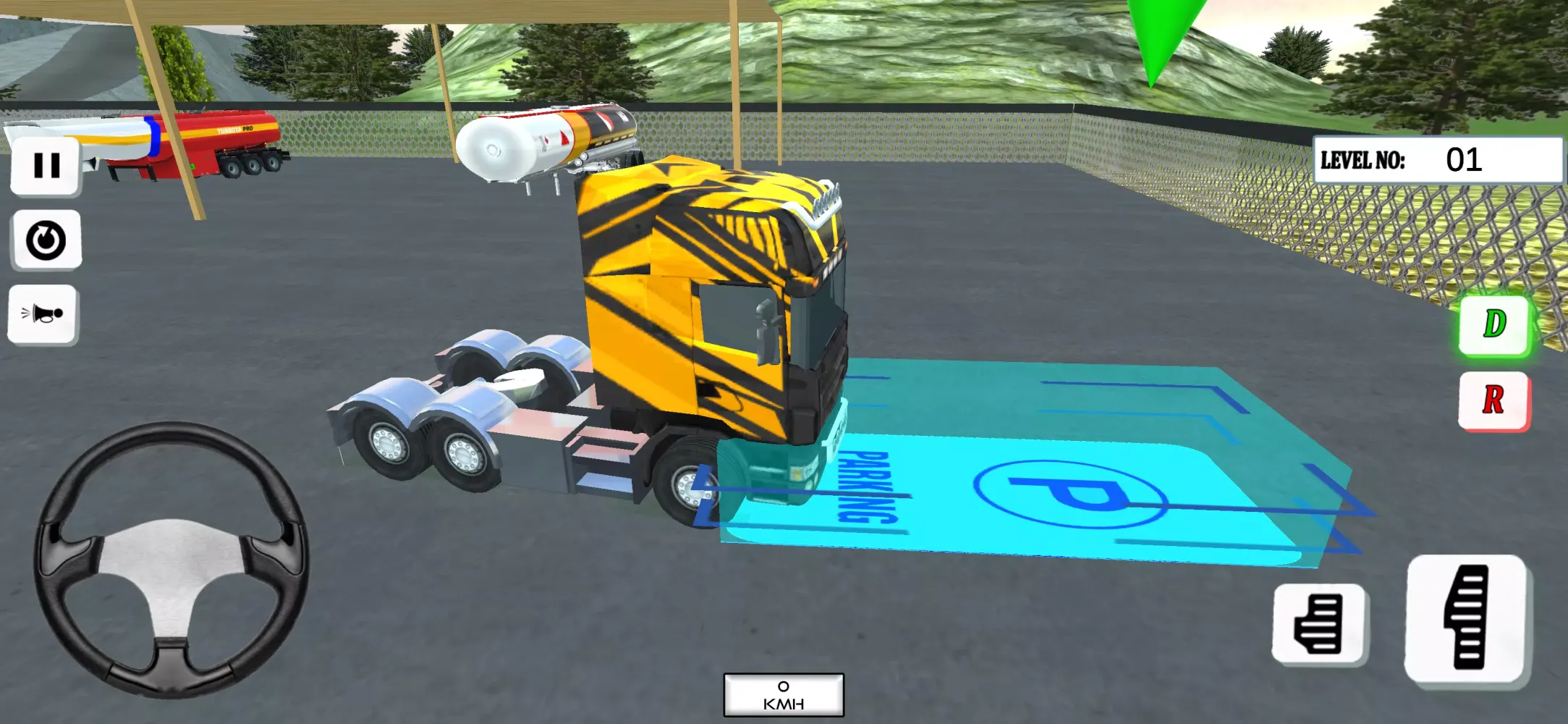 Captures d'écran de Cargo Truck Driver Game 3D IDT