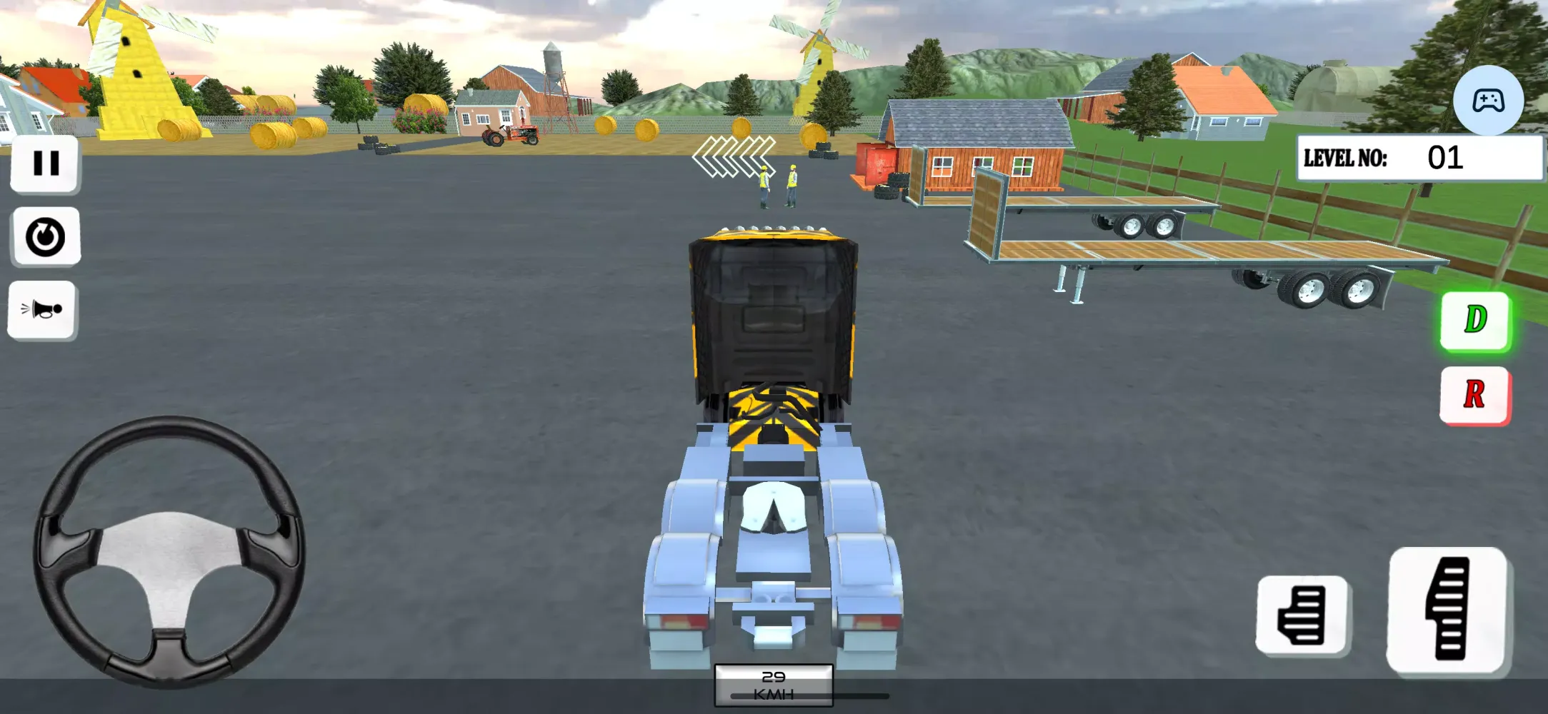 Captures d'écran de Cargo Truck Driver Game 3D IDT